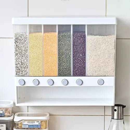 Dispensador automático de granos y cereales
